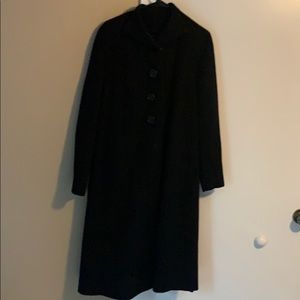 Vintage like new wool trench coat